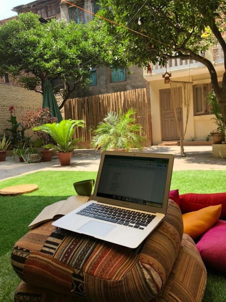 The Melo Pomelo Courtyard. Apartment Kathmandu Exterior photo