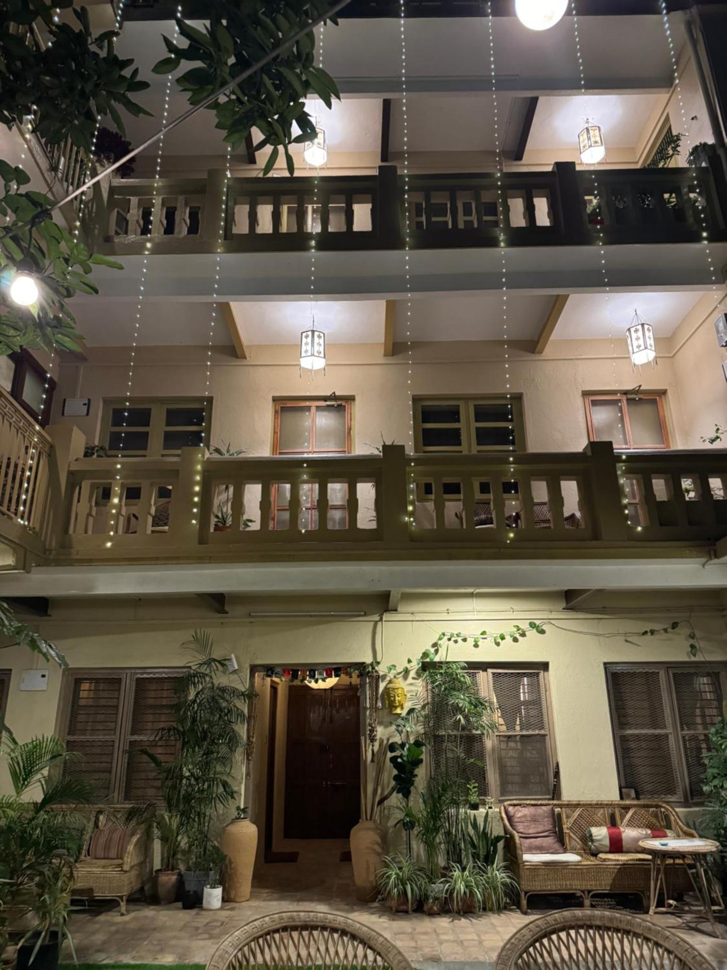 The Melo Pomelo Courtyard. Apartment Kathmandu Exterior photo